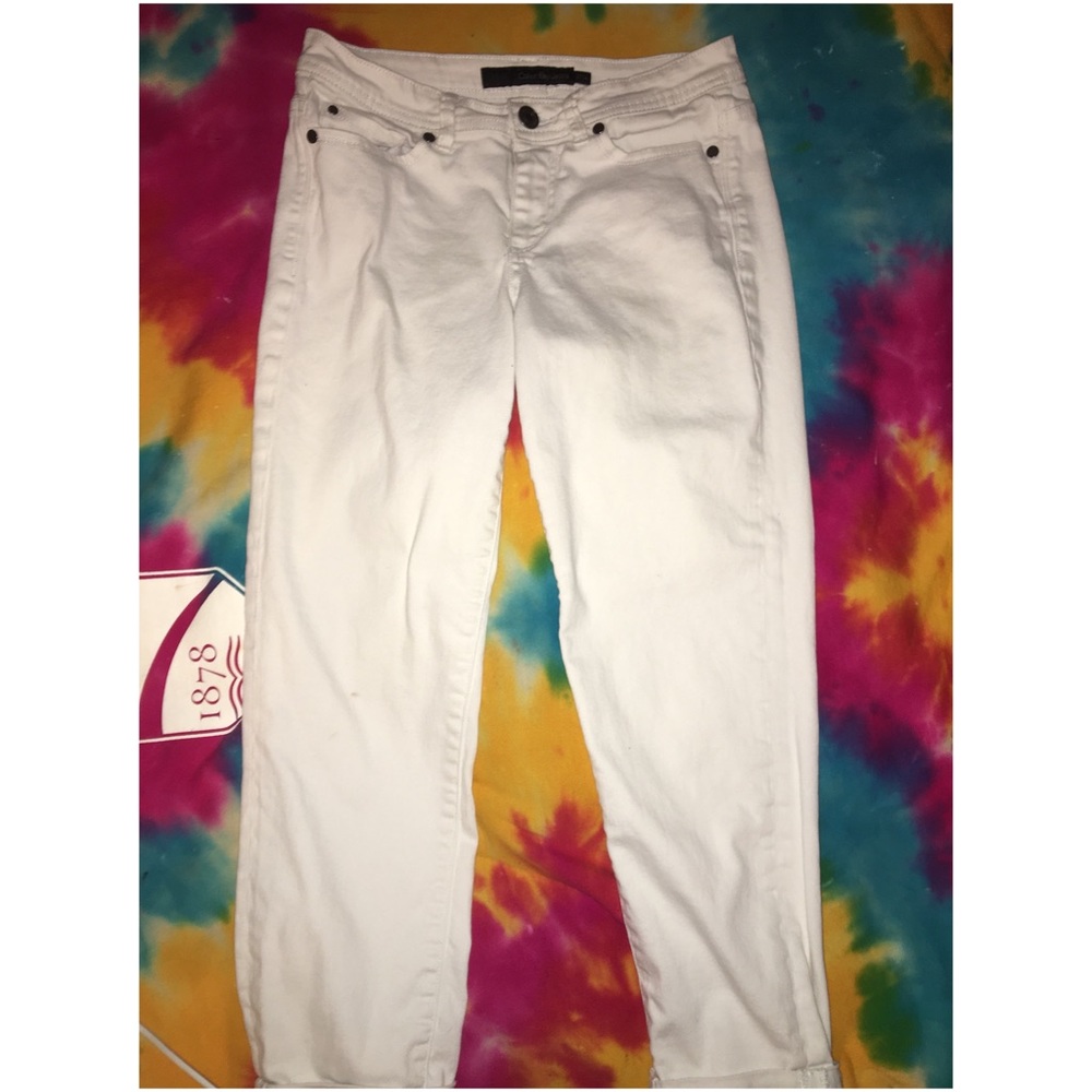 White Calvin Klein jeans
